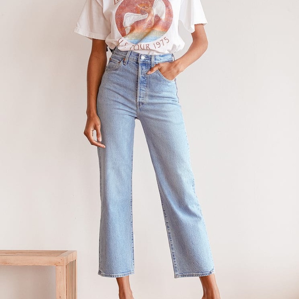 Levi’s Ribcage Straight Denim Jeans